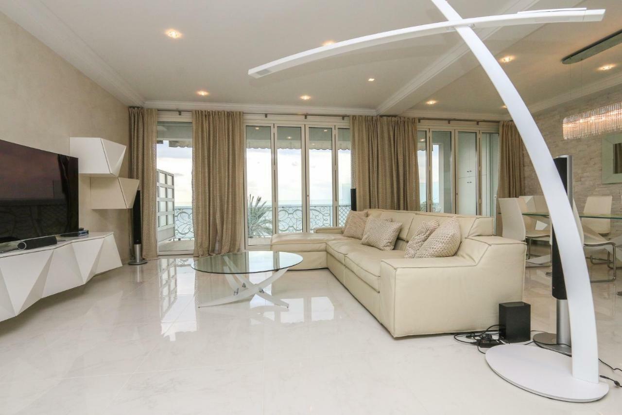 Seafront Modern Apartment Nice Eksteriør billede